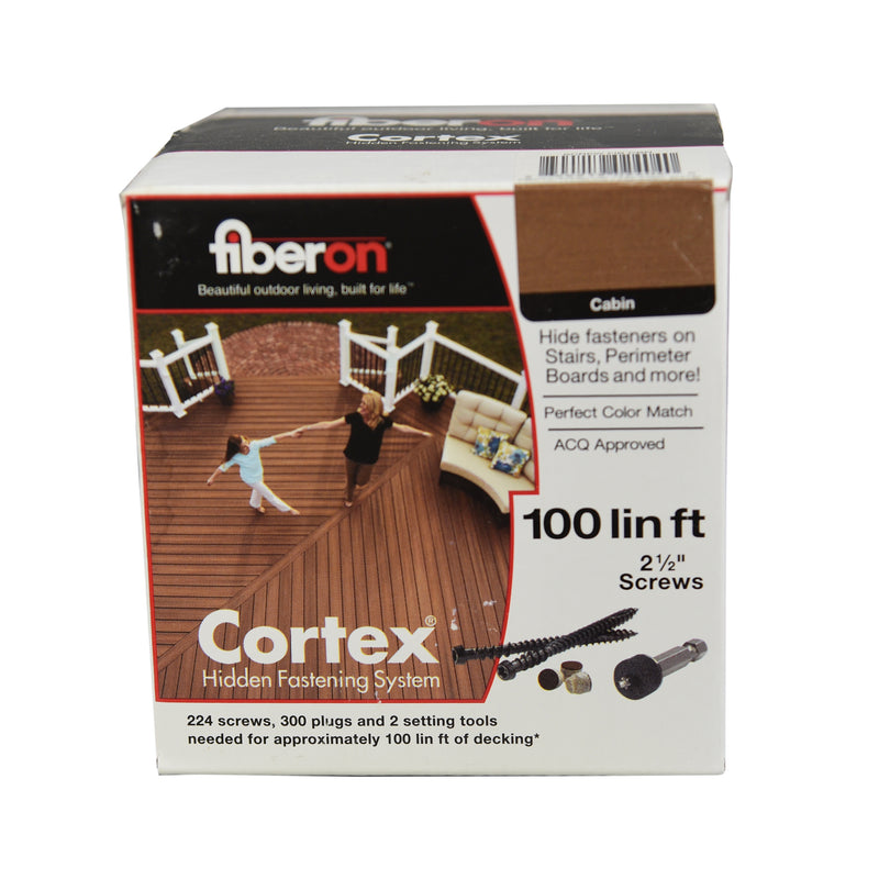 Fiberon Cortex 2-1/2" Screws