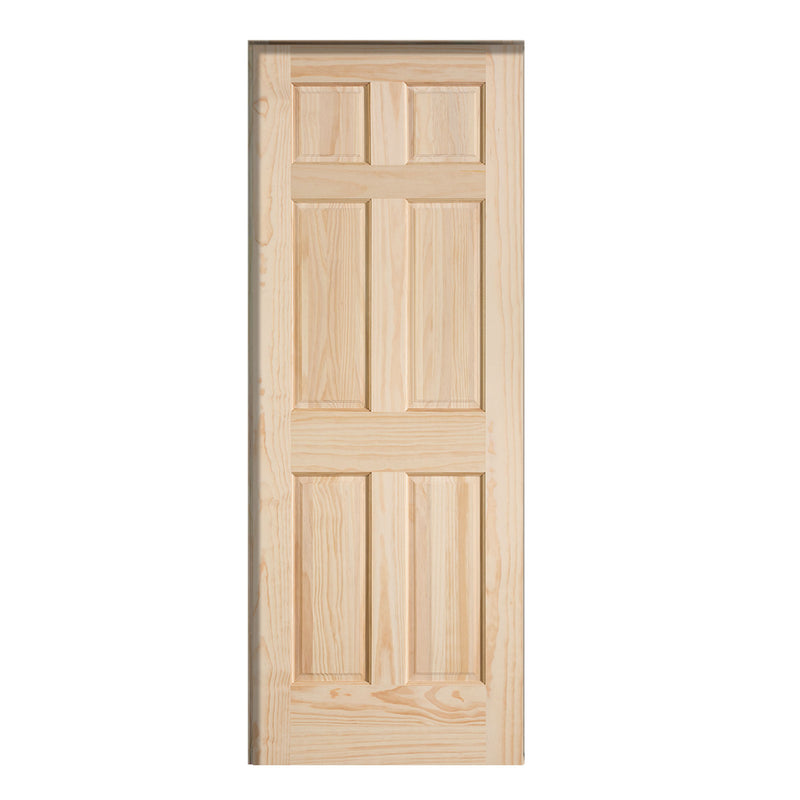 6 Panel Pine Door Slabs