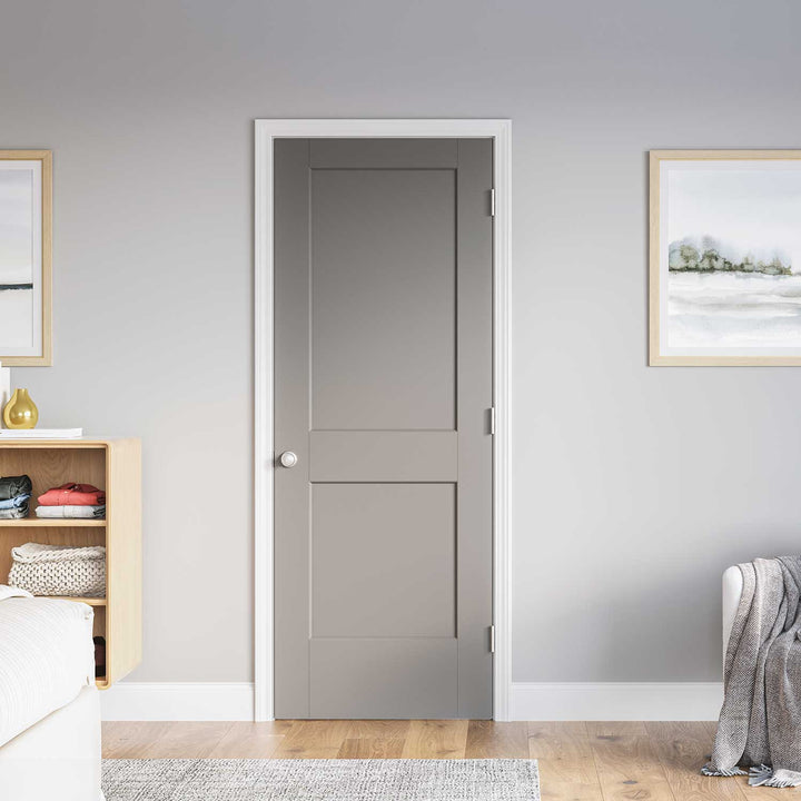 C22 2-Panel MDF Prehung Interior Door – Remodelers Outlet