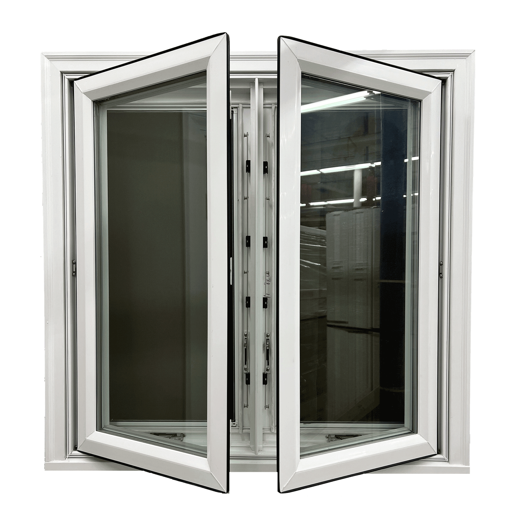 Vinyl Twin Casement Windows – Remodelers Outlet