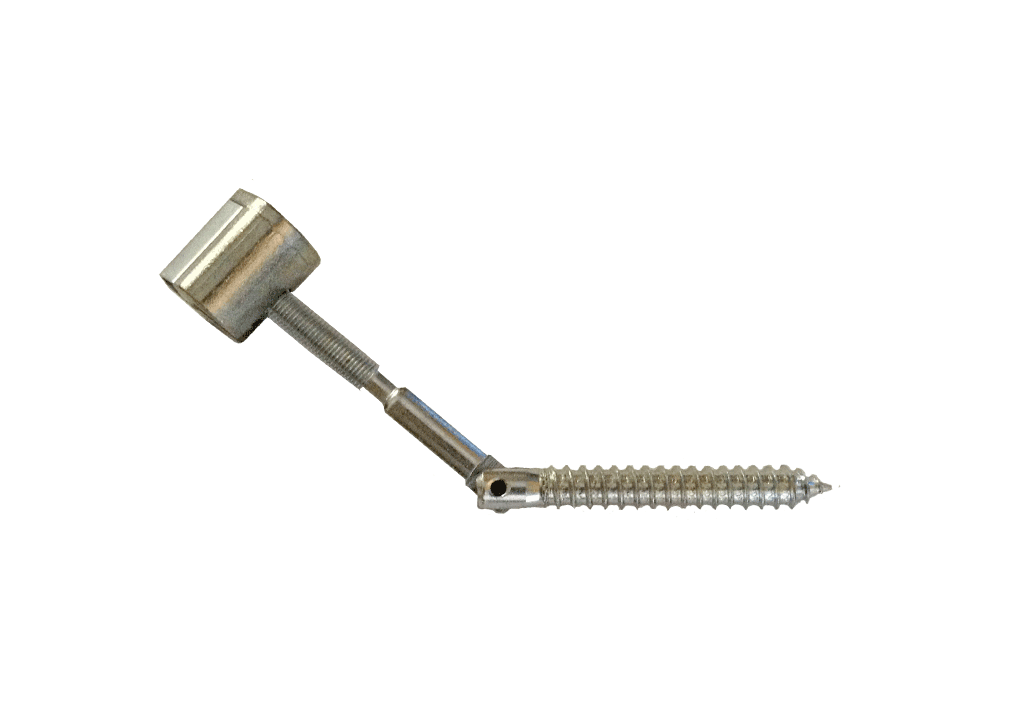 Zipbolt UT Railbolt – Gear-Driven Handrail Connector For Balusters, Spindles & Newels – 1 Blister Pack With 5mm Hex Bit & Quick-Release Shank