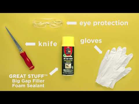 Dow 157906 Foam Sealant, Yellow, 12 oz Can – Remodelers Outlet