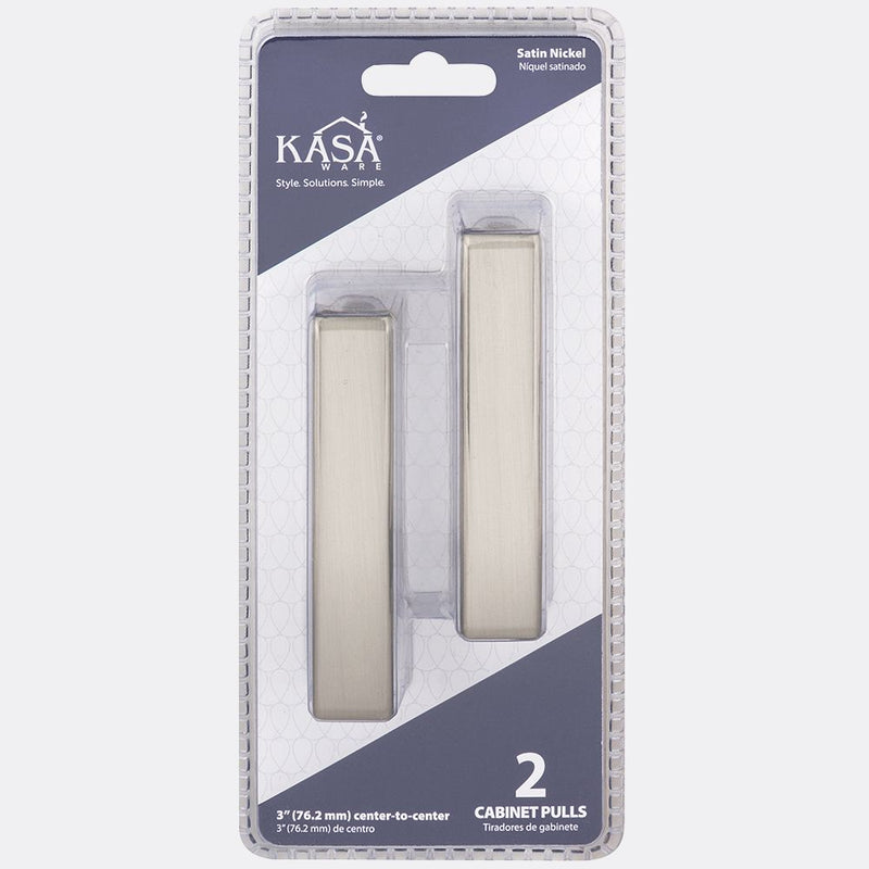 KasaWare 3-3/4" Rounded Square Pull